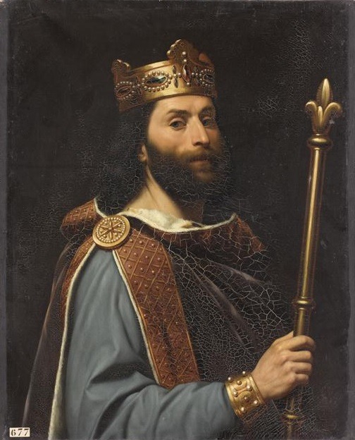 Король Людовик II Заика.